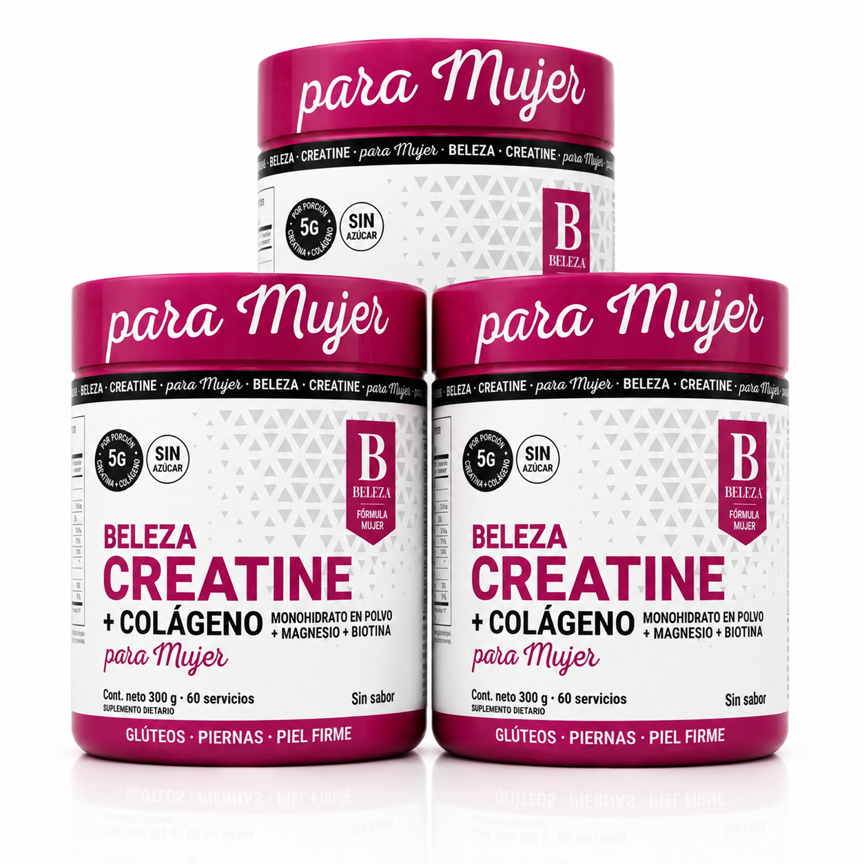 BELEZA® — Creatina + Colágeno para Mujer